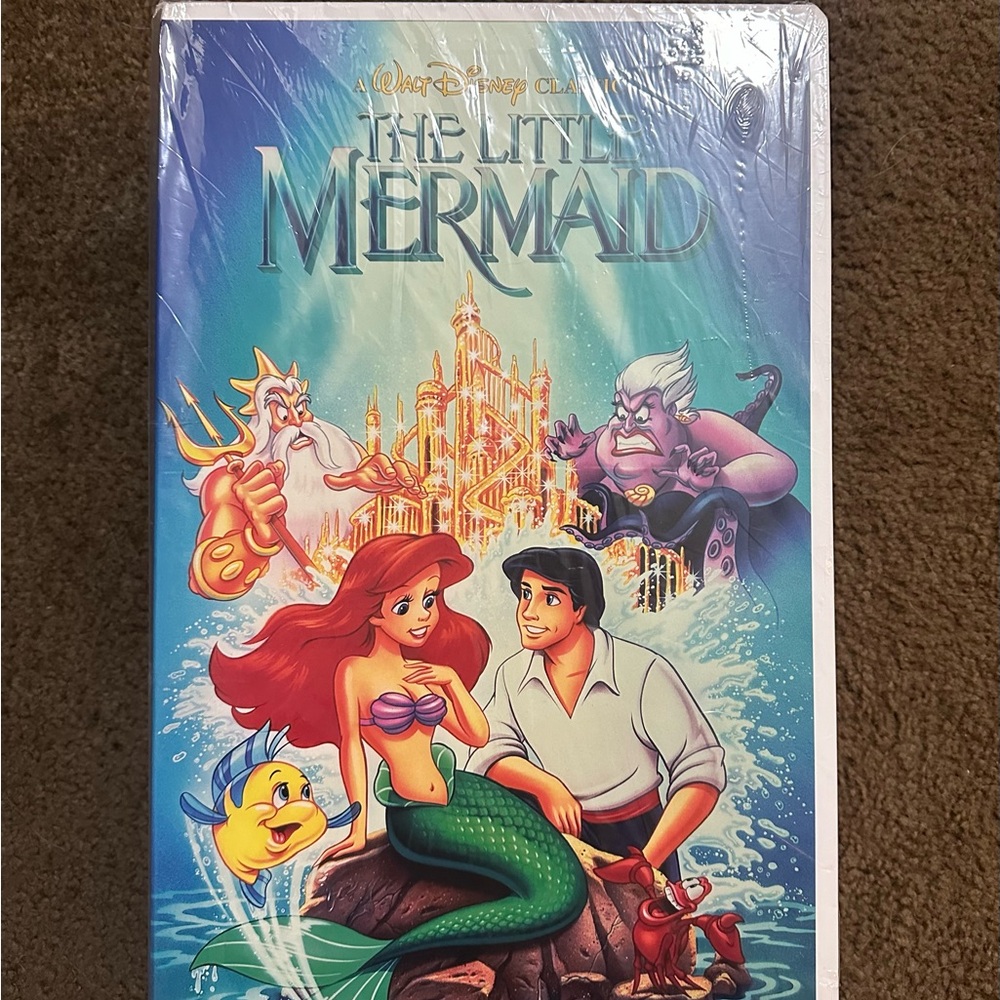 Disney VHS Throw Blanket - The Little Mermaid